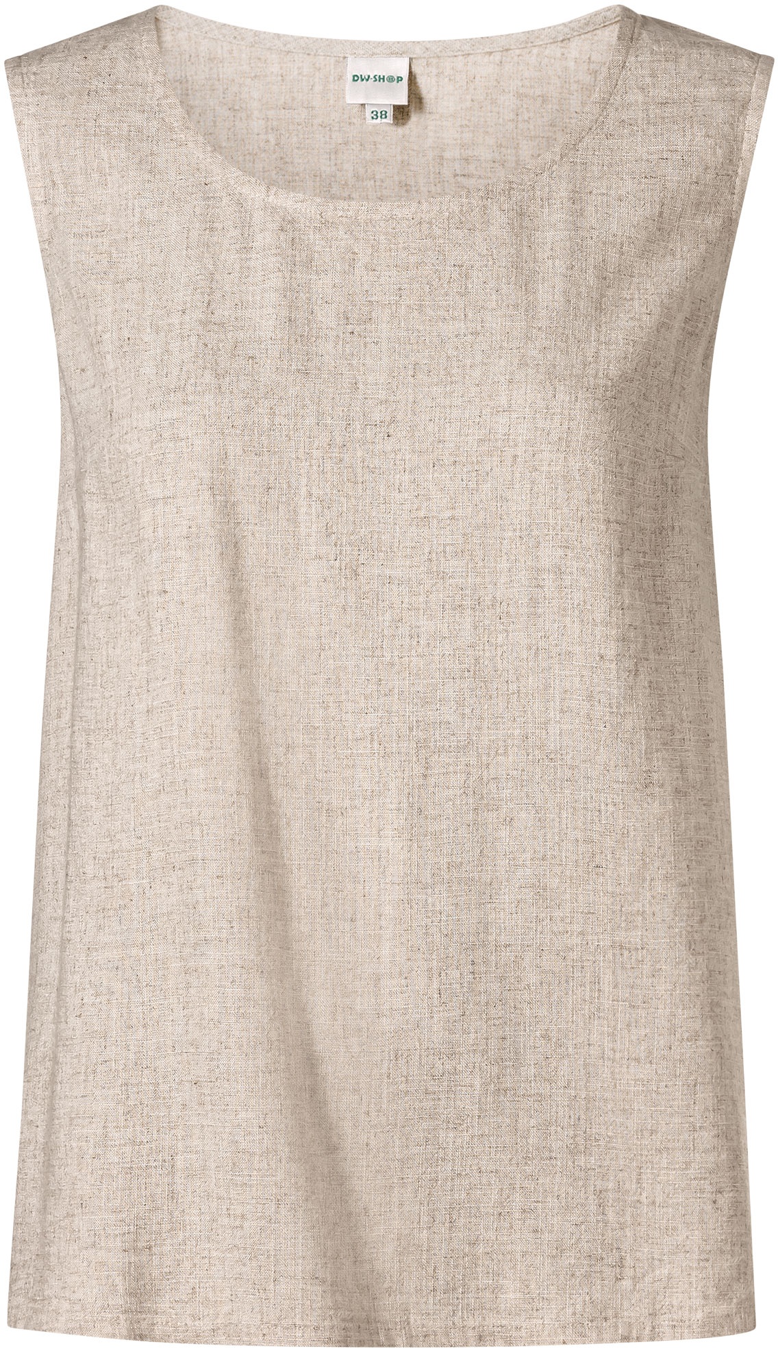 Viskose-Mix-Top, beige, 46