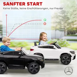 aiyaplay Kinder Elektroauto Mercedes-Benz Concept GLC Coupe 12V Weiß