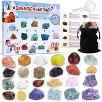 Luxuskollektion Adventskalender Kinder Kristalle 24 Tage Weihnachten Geologie Enthusiasten