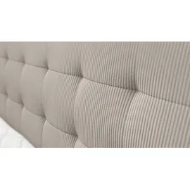 'massivart' Boxbett 160 x 200 cm Weiss