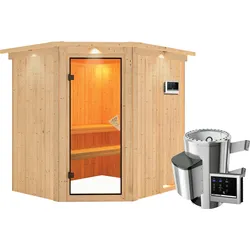 Karibu Sauna Lilja-3,6kW230VOfen-Steuerung