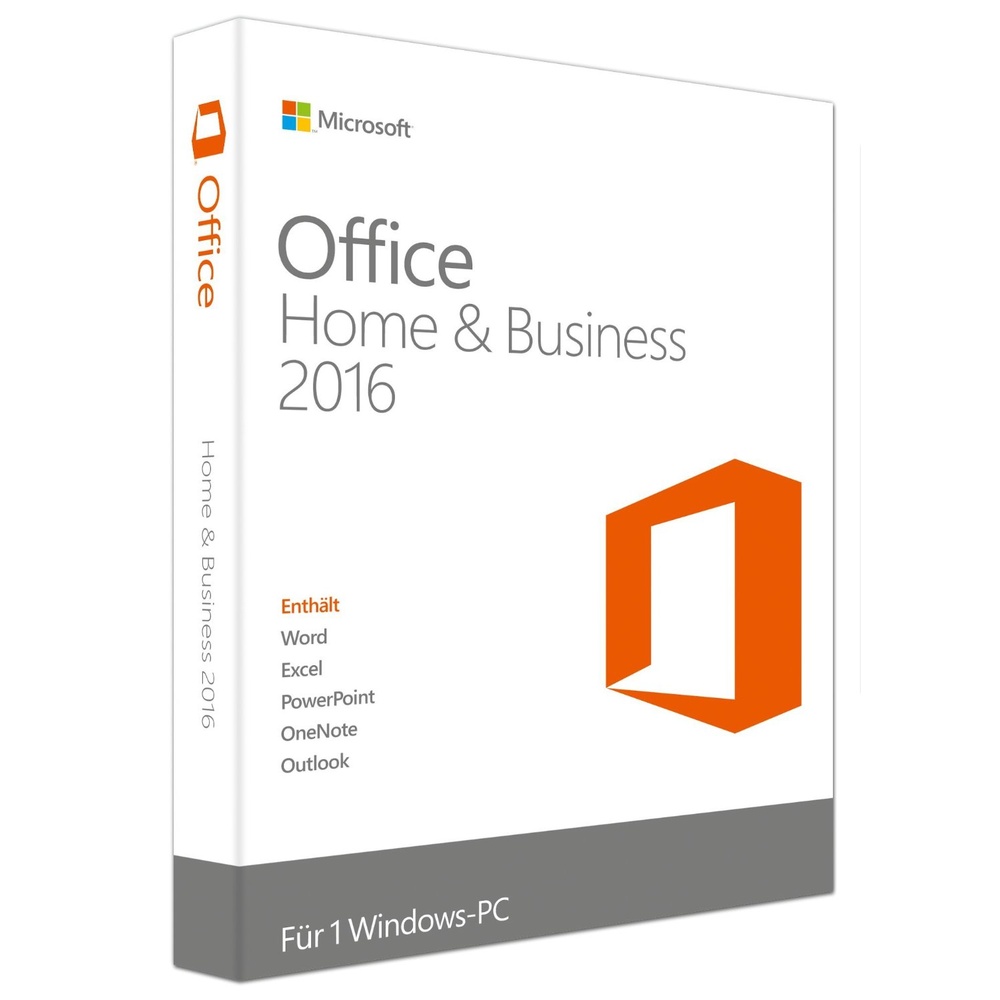 Microsoft Office Home & ab € 7,85 Business 2016