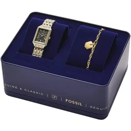 Fossil Uhren-Set Raquel Geschenkset - Gr. unisize - in Silber