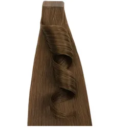 Desinas Tape In Extensions goldbraun 50cm Damen 
