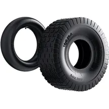 Wiltec Reifen für den Aufsitzmäher 18x8,50-8 4pr mit Schlauch und Winkelventil