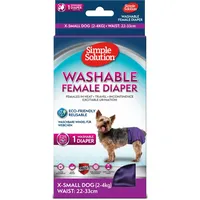 SIMPLE SOLUTION waschbare Hundewindel 1 Stück petrol XS