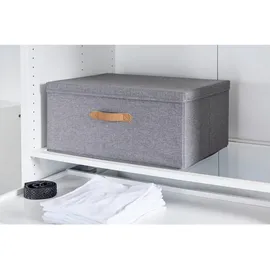 LOVE !T STORE !T Aufbewahrungsbox 54 x 40 x 25 cm 1-tlg. grau
