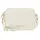 Valentino Brixton Umhängetasche Polyurethan Beige/Weiß