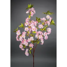 Seidenblumen Roß Kirschblütenzweig 105cm rosa ZF Kunstblumen Seidenblumen künstliche Kirschblüten Zweige Blumen