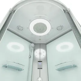 AcquaVapore Duschkabine Dusche D58-00M0 80x80 cm ohne 2K Scheiben Versiegelung