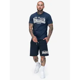 Lonsdale Hulton Kurze Hose - Dark Navy / Ecru - L