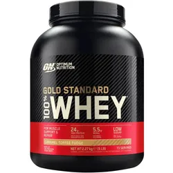 Optimum Nutrition 100% Whey Gold Standard (5lbs) Caramel Toffee Fudge One Size