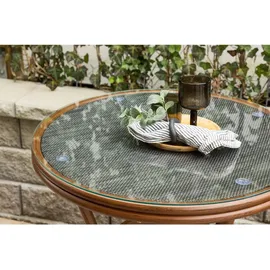 VCM Loures Bistrotisch Ø 70 x 75 cm Braun