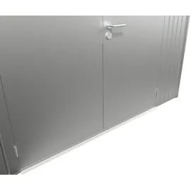 Biohort AvantGarde A1 1,8 x 1,8 m silber-metallic Doppeltür