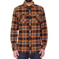 Iriedaily Hemd 'Rosomako' - Blau,Schwarz,Braun - XL