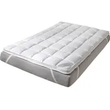 Traumschlaf Duo Matratzentopper 100 x 210 cm weiß