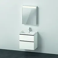 Duravit D-Neo Möbel-Set DE0115R1818 650mm, Anschlag rechts, Weiß Matt