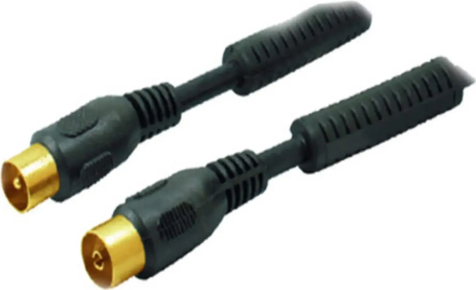 Shiverpeaks S/CONN maximum connectivity Antennen-Anschlußkabel, 100% geschirmt, vergoldete Kontakte, > 100 dB, M, Antennenkabel