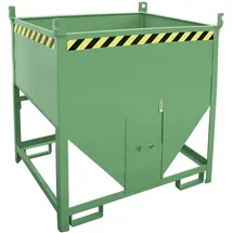 Bauer Südlohn Silobehälter SGS 75, lackiert, Resedagrün