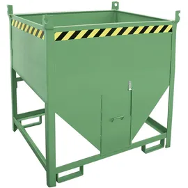 Bauer Südlohn Silobehälter SGS 75, lackiert, Resedagrün