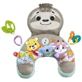 Fisher-Price Faultier-Spielkissen mit Vibration, Baby-Spielzeug ab 0 M