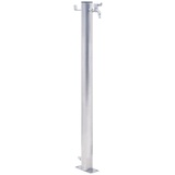 vidaXL Wassersäule für den Garten 40 cm Edelstahl Rund