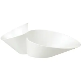 Villeroy & Boch New Wave Eye-Catcher Doppel Bol Weiß