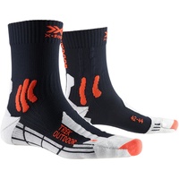 X-Socks Trek Socken A046 midnight blue/kurkuma orange 42-44