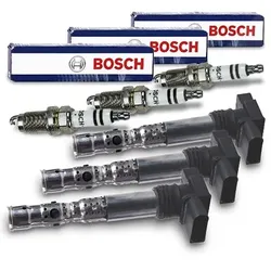 Atec 3x Zündspule + 3x Zündkerze für Seat, Skoda, VW