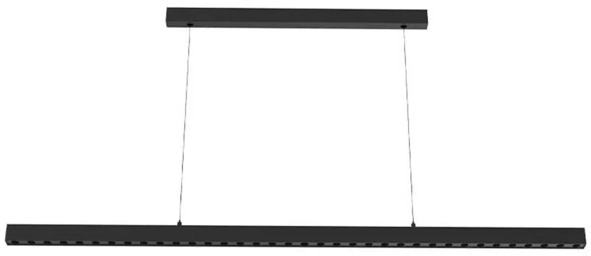 Pendelleuchte ANTIDARK, Schwarz, für Esszimmer, Aluminium - 120 - 2.5 - 4