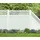 T&J ELDORADO-Line Kunststoffzaun, Schrägelement 90 x 180 cm, PVC weiß, kartonverpackt
