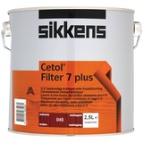 Sikkens SIKCF7PM 2,5 l Cetol Filter 7-Plus, durchscheinende Holzlasur, Mahagoni