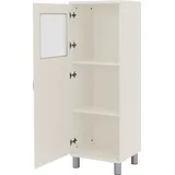 Tenzo Malibu Halbvitrine Metall/Holzwerkstoff 50x41x143 cm