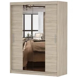 fabryka mebli idczak Schwebetürenschrank VISTA 01 150 x 200 x 61 cm Bronze