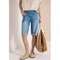 Cecil Shorts light blau washed 28