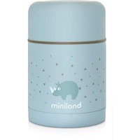 MINILAND BABY Miniland Isolierbehälter 600ml für Babynahrung - SILKY FOOD THERMOS AZURE