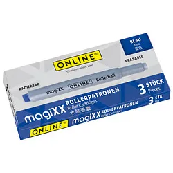 3 ONLINE® magiXX Rollerpatrone Tintenkonverter blau