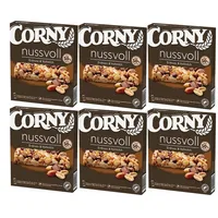 Protein-Müsliriegel Corny Nussvoll Erdnuss und Vollmilchschoko Riegel 96g 6er Pack