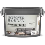 Schöner Wohnen SCHÖNER WOHNEN-Farbe Glimmerfarbe Silvershine Grey 2,5 l