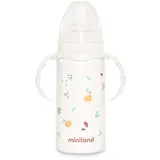 MINILAND BABY Miniland Thermobaby 240 ml mit Silikon-Sauger - Valencia.