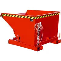Bauer Südlohn Kippbehälter Leder 600 mm Feuerrot