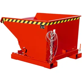 Bauer Südlohn Kippbehälter Leder 600 mm Feuerrot