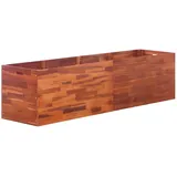 vidaXL Garten-Hochbeet Akazienholz 200x50x50 cm