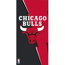Carbotex Chicago Bulls Badetuch 70 x 140 cm rot
