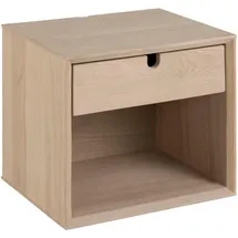 VCM Nachtschrank Cent 37 x 32 x 33 cm Weiß