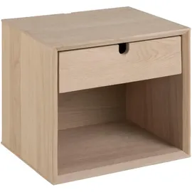 VCM Nachtschrank Cent 37 x 32 x 33 cm Weiß