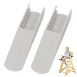 2 Stück Stuhlbeineinlage Für Kinderhochstuhl, Baby Hochstuhl Kippschutz Hochstuhlzubehör, Sicherheits-Erweiterungseinsatz Für Stuhl, Rutschfeste Sicherheit Fußabdeckung Für Babystuhl Hochstuhl