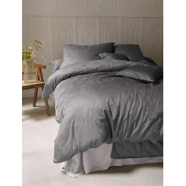 IRISETTE Rio 8643 Floral Grau 135 x 200 cm + 2 x 80 x 80 cm