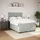 vidaXL Boxspringbett 140 x 200 cm Hellgrau