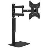 Maclean Brackets Maclean TV Wandhalterung mit Ablage Universal für 23-43" inches with DVD shelf MC-771A 43 25 kg, Max. VESA 200x200mm, Glasregal bis 5kg